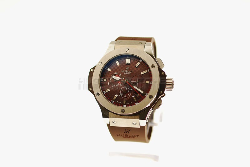 Swiss Hublot Big Bang Replica Chronograph Brown 48mm Steel20544