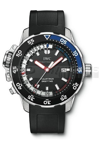  IWC Aquatimer IW354702 Mens Automatic Black Swiss ETA 2824