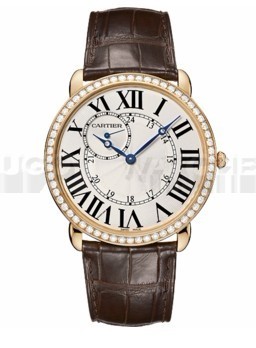 Cartier Ronde Louis WR007001 Ladies Automatic Silver Swiss ETA 2824