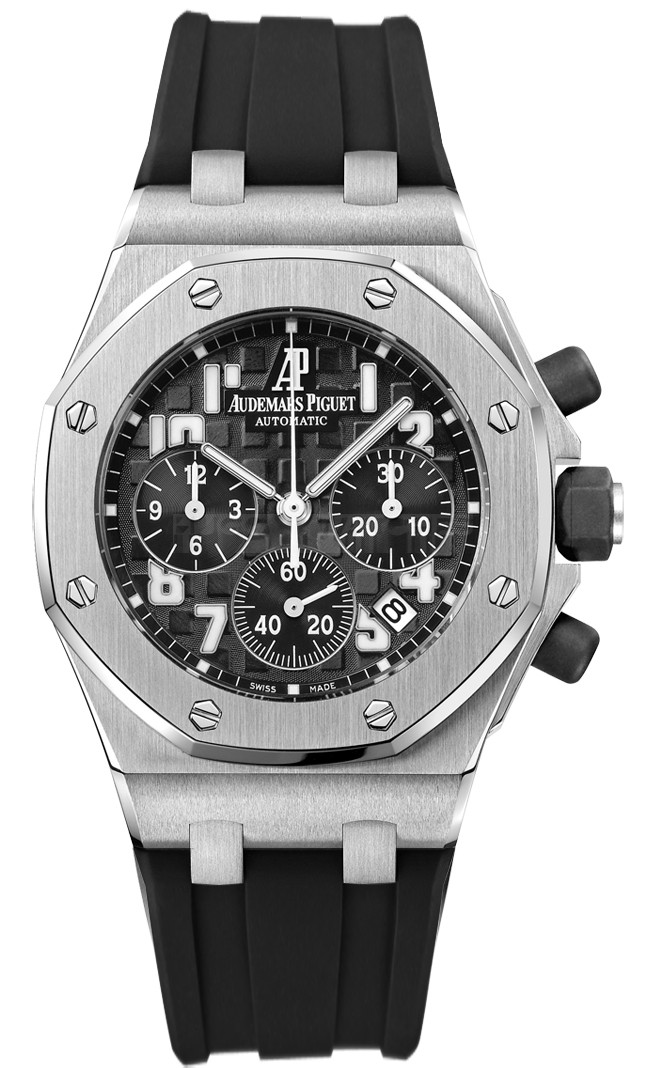 Audemars Piguet Royal Oak 26283ST.OO.D002CA.01 Mens Automatic Black Swiss ETA 7750