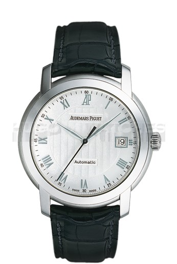  Audemars Piguet Jules 15120BC.OO.A002CR.01 Mens Automatic Silver White Swiss ETA 7750