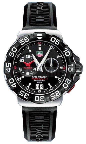 Tag Heuer WAH111A.BT0714 Formula1 Mens Quartz Black Swiss ETA Quartz