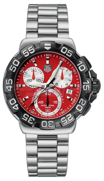 Tag Heuer CAH1112.BA0850 Formula1 Mens Quartz Red Swiss ETA Quartz