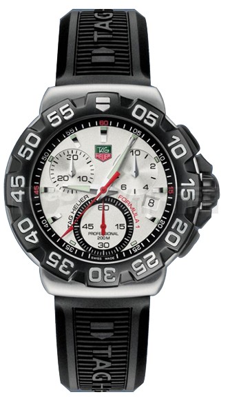 Tag Heuer CAH1111.BT0714 Formula1 Mens Quartz  White Swiss ETA Quartz