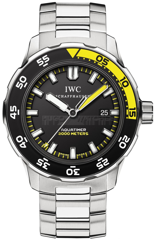  IWC Aquatimer IW356808 Mens Automatic Black Swiss ETA 2824