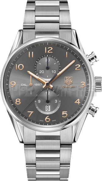 Tag Heuer CAR2013.BA0799 Carrera Mens Automatic Silver Swiss ETA 2824