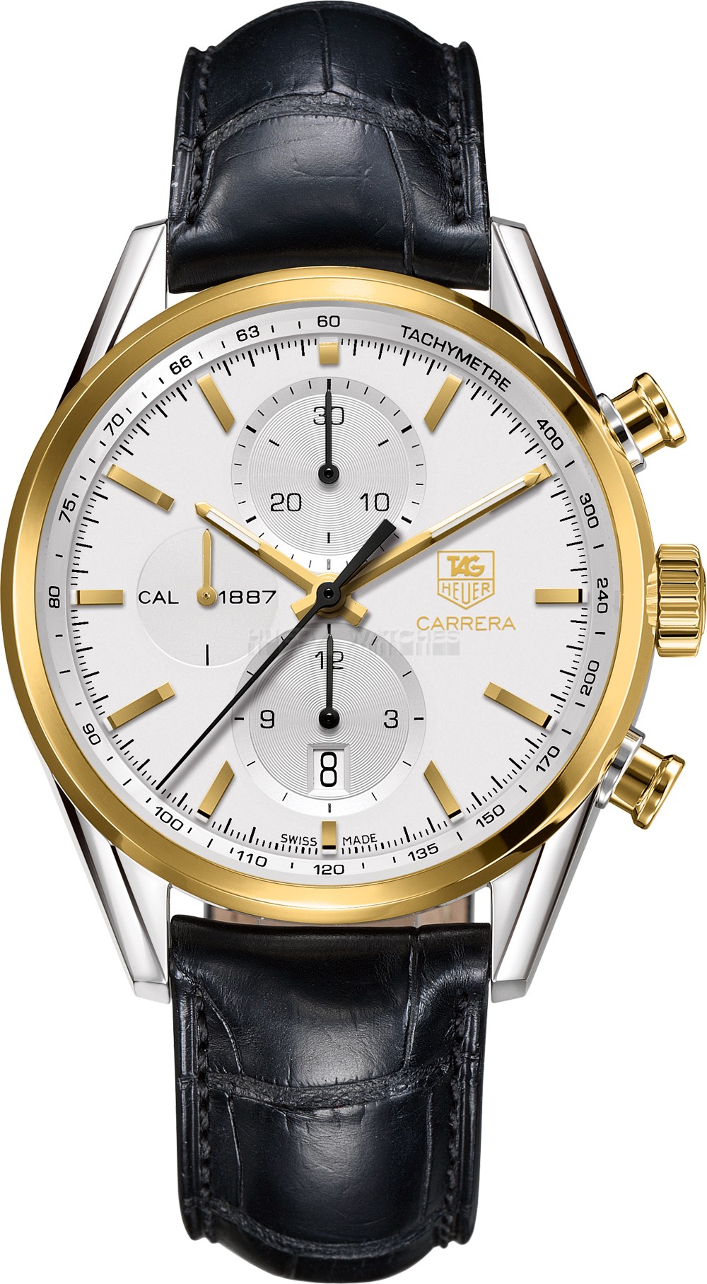 Tag Heuer CAR2150.FC6266 Carrera Mens Automatic White Swiss ETA 2824