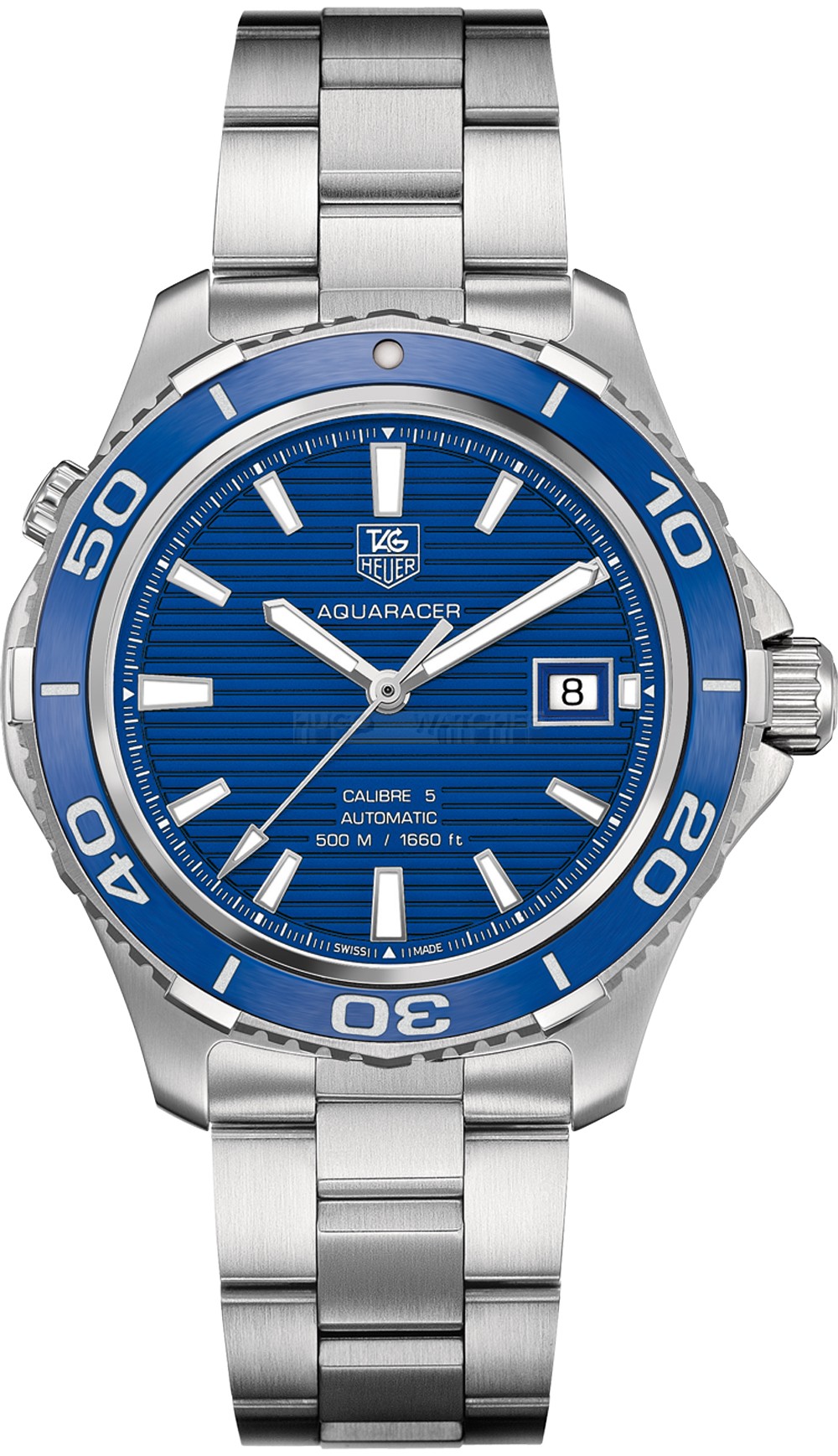 Tag Heuer WAK2111.BA0830 Aquaracer Mens Automatic Blue Swiss ETA 7750