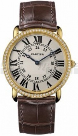 Cartier Ronde Louis WR000451 Ladies Automatic Silver Swiss ETA 2824