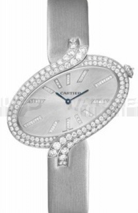 Cartier Captive WG800022 Ladies Quartz Silver Swiss ETA Quartz 