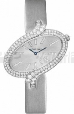Cartier Captive WG800021 Ladies Quartz Silver Swiss ETA Quartz 