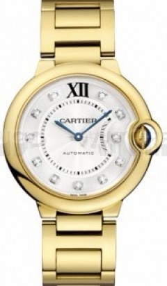 Cartier Ballon Bleu WE902027 Mens Automatic Silver Swiss ETA 2824