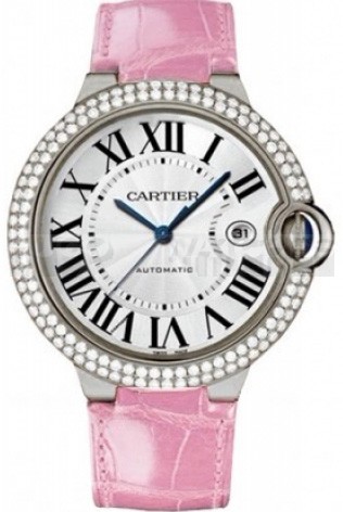 Cartier Ballon Bleu WE900951 42mm Ladies Automatic Silver Swiss ETA 2824