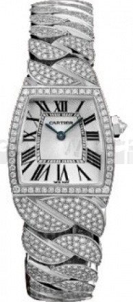Cartier LA DONA WE6003MX Ladies Quartz Silver Swiss ETA Quartz 