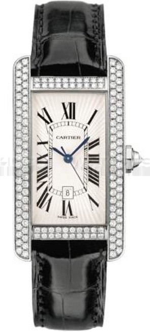 Cartier TANK SOLO WB710002 Mid-Size Automatic Silver Swiss ETA 2824