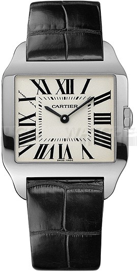 Cartier Santos W2009451 Ladies Quartz White Swiss ETA Quartz 