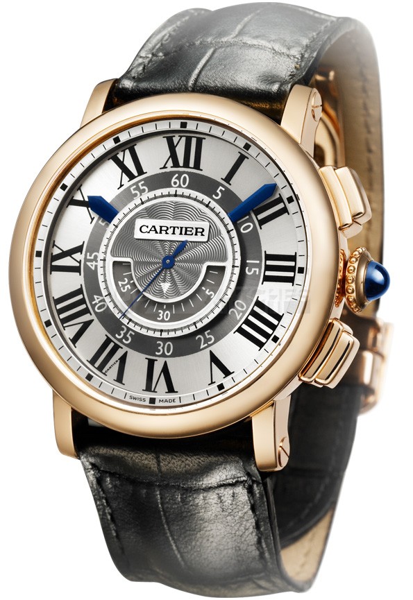 Cartier TANK W1555951 Mens Quartz Deep Grey Swiss ETA Quartz