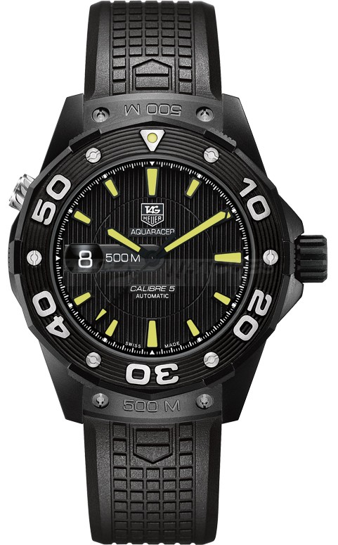 Tag Heuer WAJ2180.FT6015  Aquaracer Mens Automatic Black Swiss Calibre 5