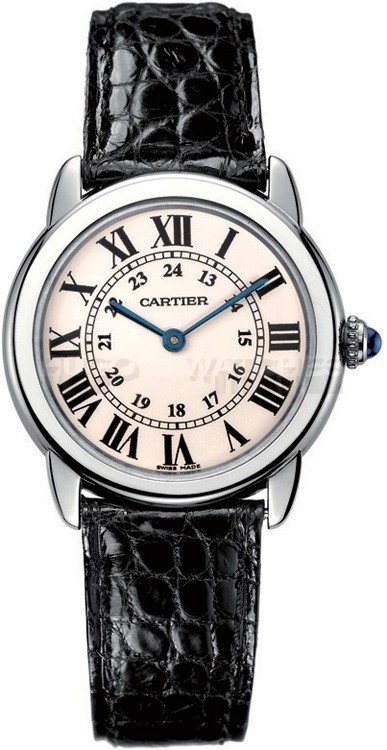 Cartier Ronde solo W6700155 Ladies Quartz Silver Swiss ETA Quartz 