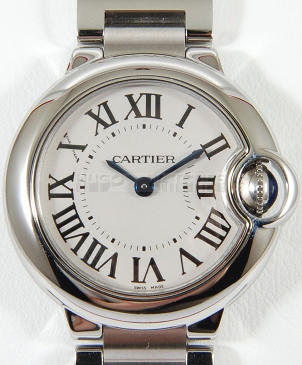 Cartier Women's W69010Z4 "Ballon Bleu" Stainless Steel Dress Watch