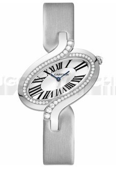 Cartier Captive WG800018 Ladies Quartz Silver Swiss ETA Quartz 