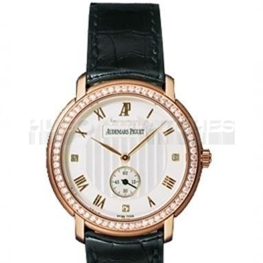 Audemars Piguet Classical 15103OR.ZZ.A001CR.01 Ladies Automatic Silver White Swiss ETA 7750