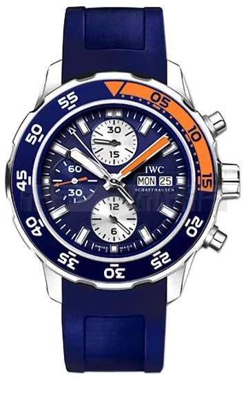  IWC Aquatimer IW376704 Mens Automatic Blue Swiss ETA 2824