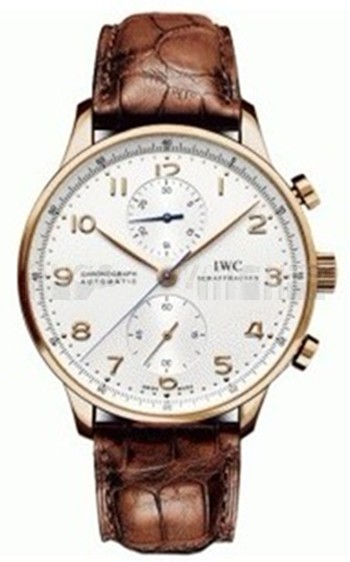 IWC Portuguese IW371478 Mens Automatic Silver Swiss ETA 2824