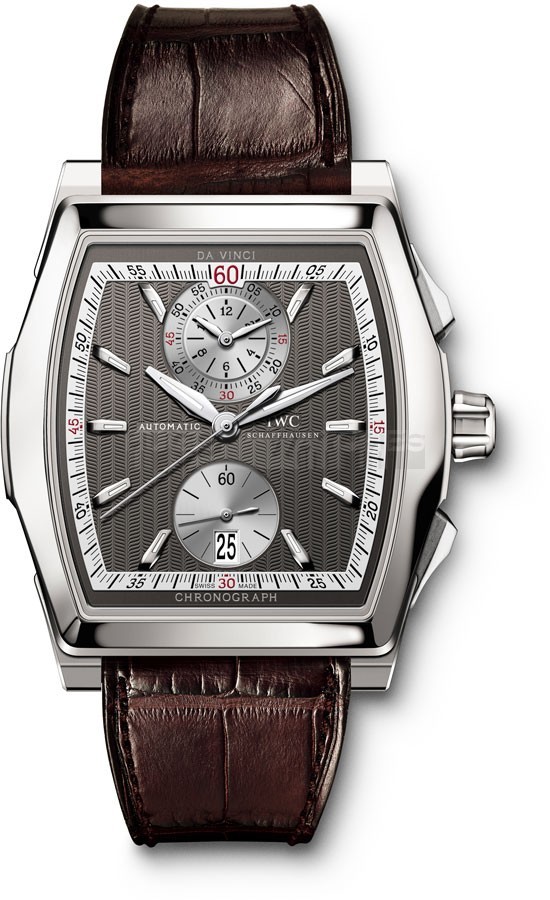  IWC Da Vinci IW376410 Mens Automatic Grey Swiss ETA 2824
