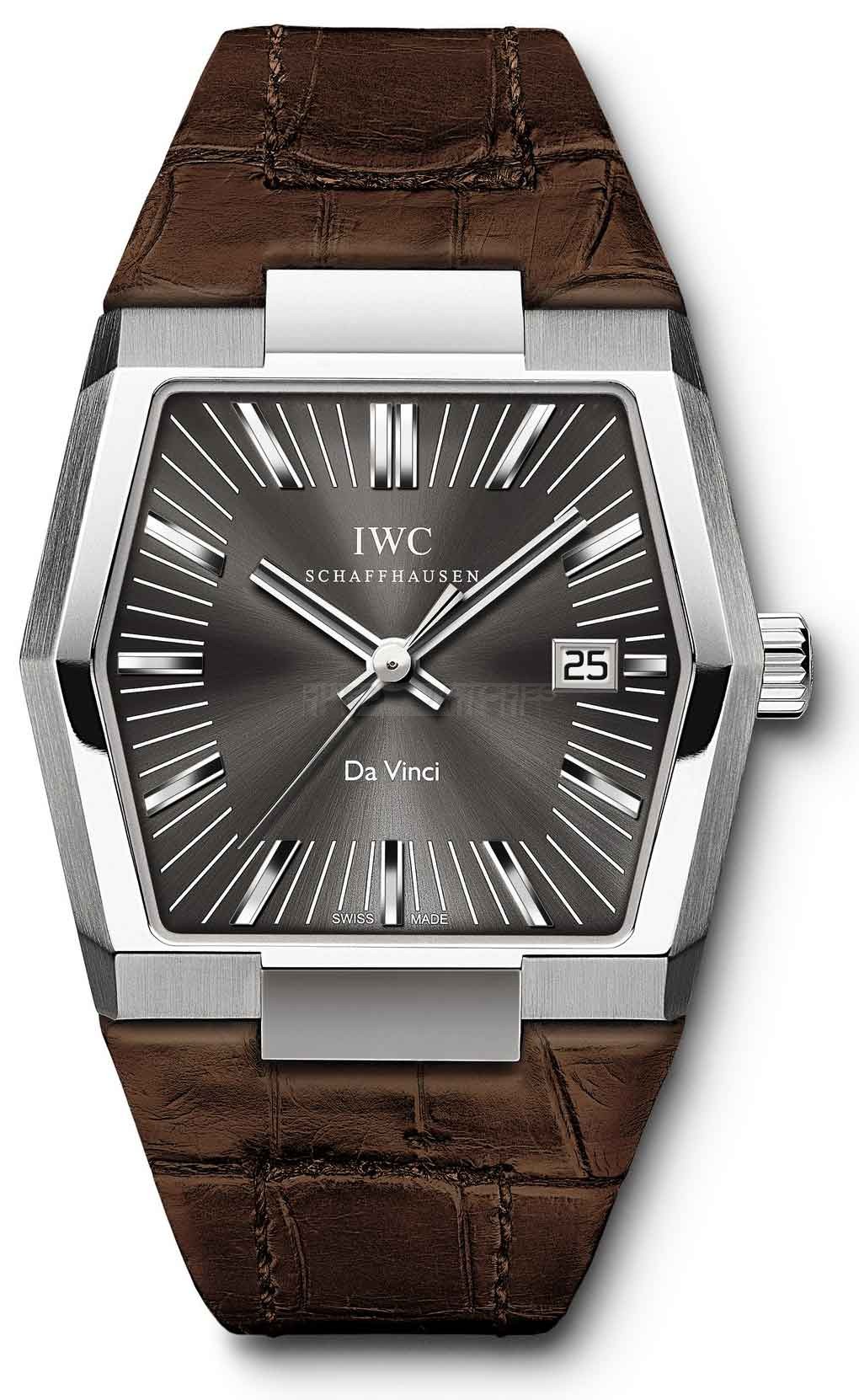  IWC Da Vinci IW546104 Mens Automatic Grey Swiss ETA 2824