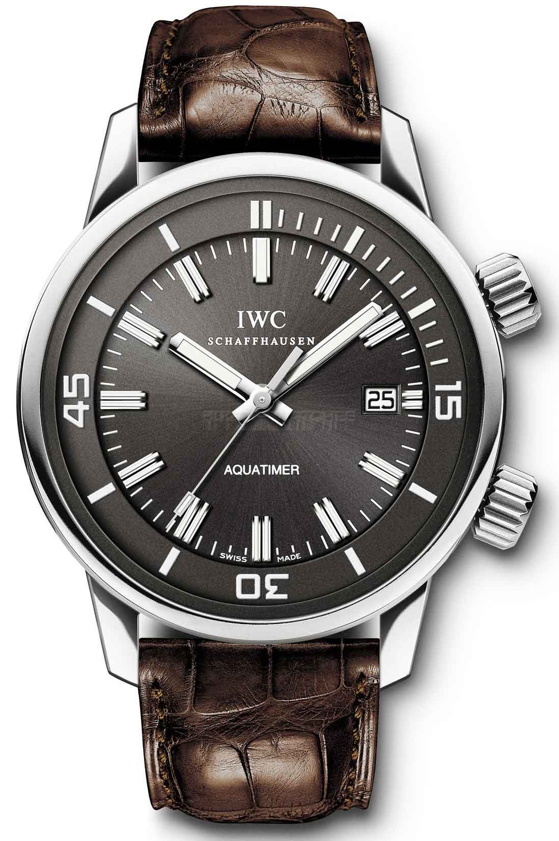  IWC Aquatimer IW323104 Mens Automatic Grey Swiss ETA 2824