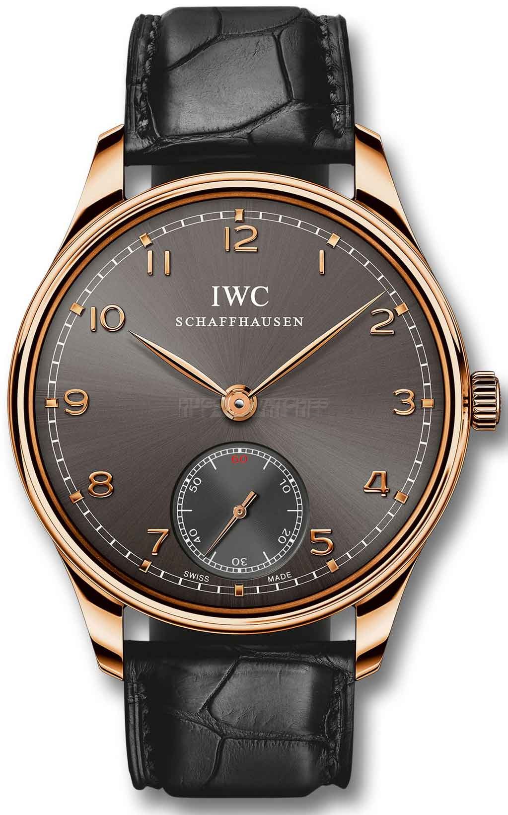 IWC Portuguese IW545406 Mens Automatic Deep Grey Swiss ETA 2824