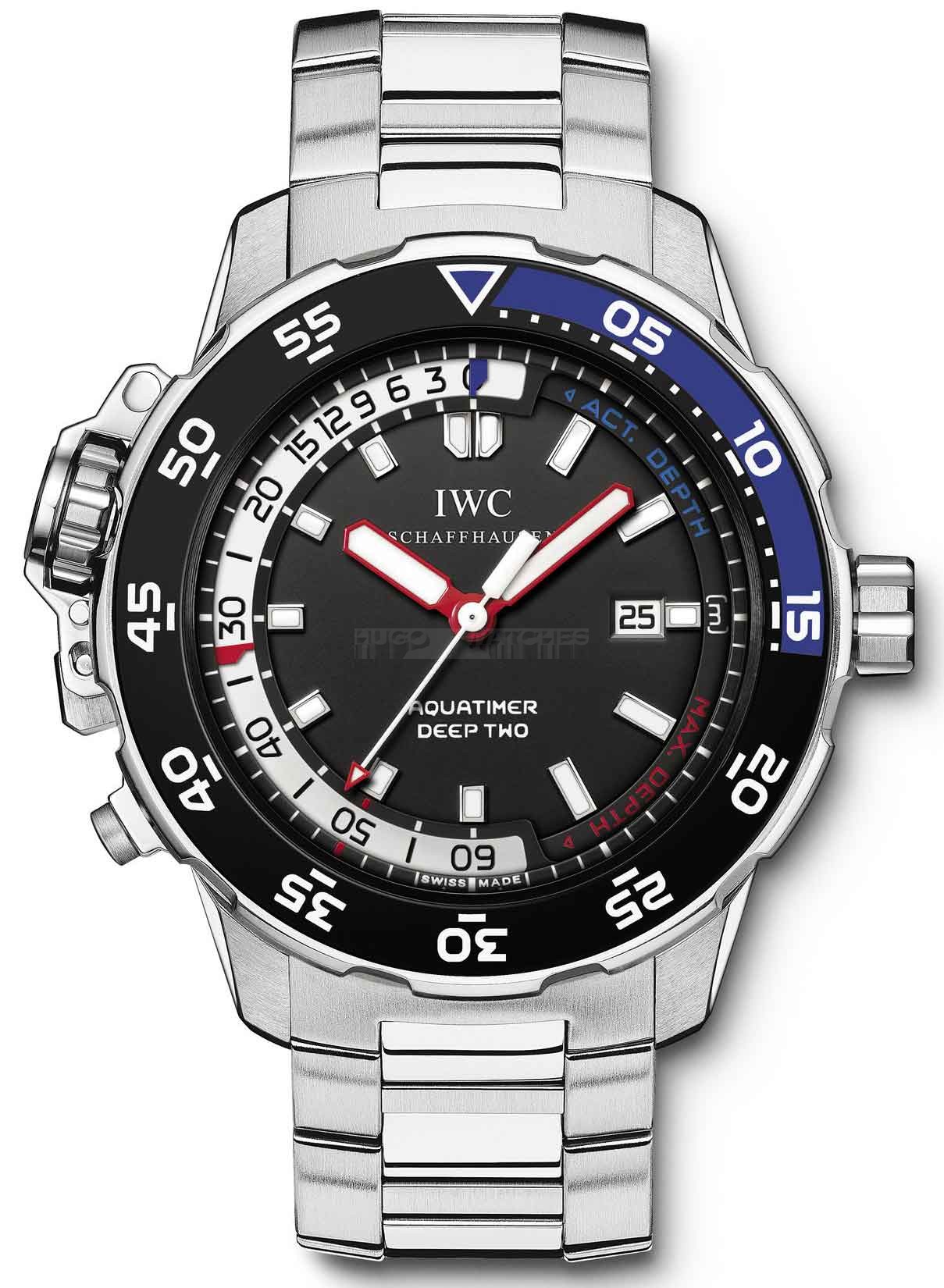  IWC Aquatimer IW376706 Mens Automatic Grey Swiss ETA 2824