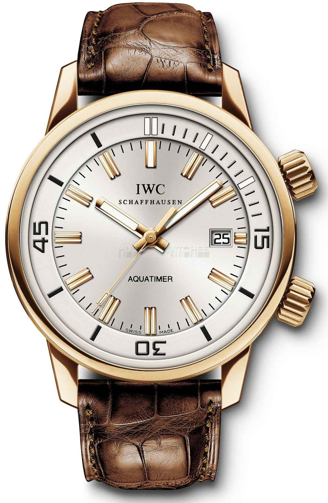  IWC Aquatimer IW323103 Mens Automatic Silver Swiss ETA 2824