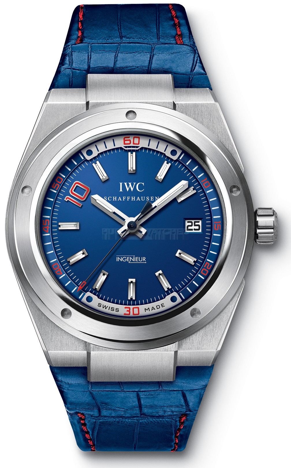 IWC Ingenieur IW323403 Mens Automatic Blue Swiss ETA 2824