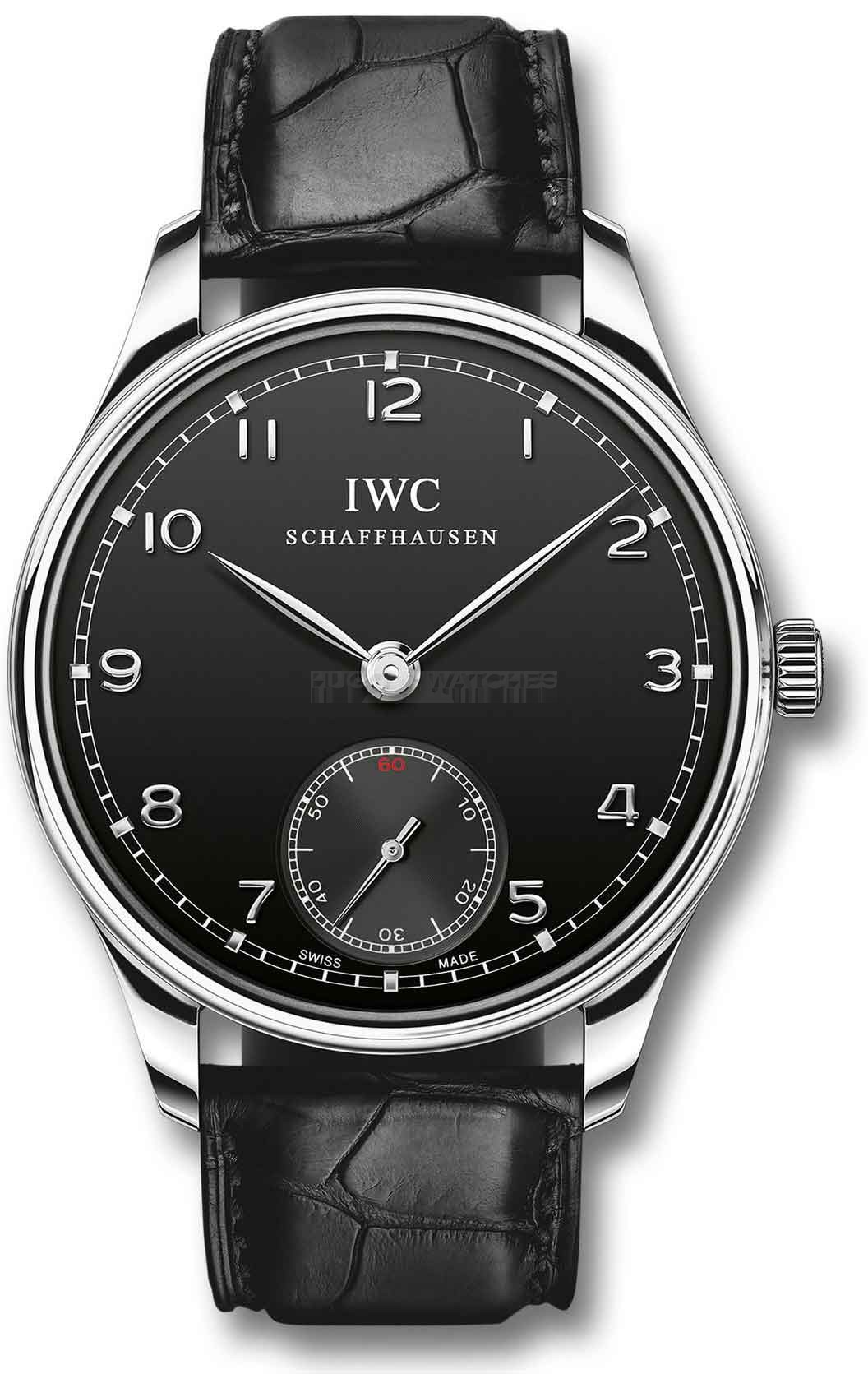  IWC Portuguese IW545407 Mens Automatic Black Swiss ETA 2824