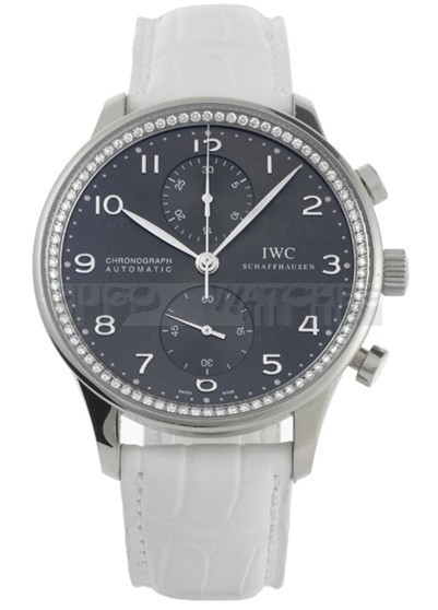 IWC Portuguese IW371473 Mens Automatic Grey Swiss ETA 2824