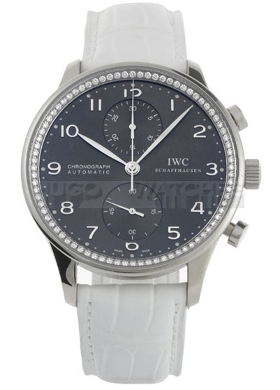 IWC Portuguese IW371473 Mens Automatic Grey Swiss ETA 2824