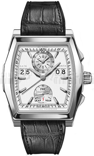  IWC Da Vinci IW376101 Mens Automatic Silver Swiss ETA 2824
