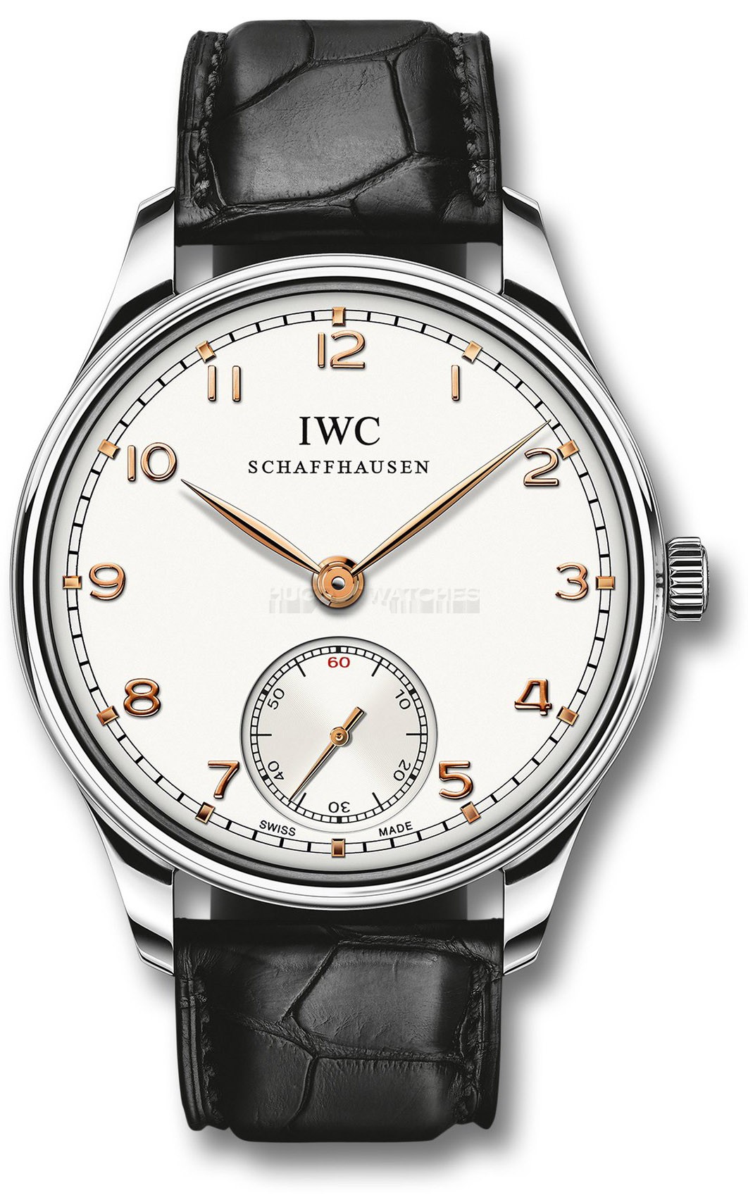  IWC Portuguese IW545408 Mens Automatic Silver Swiss ETA 2824