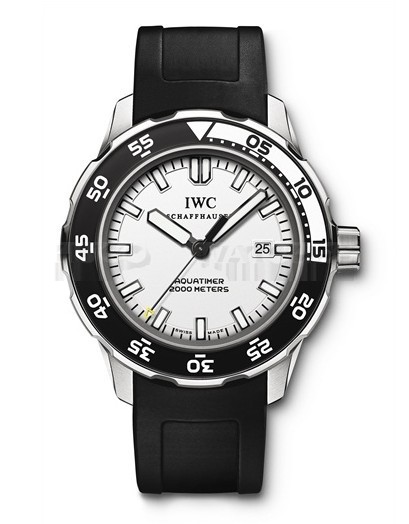  IWC Aquatimer IW356811 Mens Automatic White Swiss ETA 2824