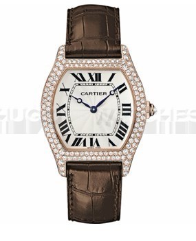 Cartier Tortue WA503951 Ladies Automatic White Swiss ETA 2824