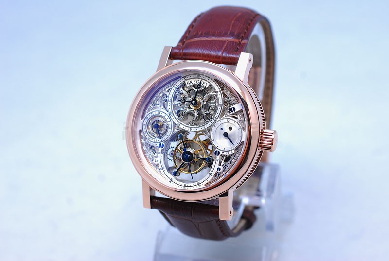 Breguet 42mm Replica Swiss Skeleton Tourbillon Watch20417