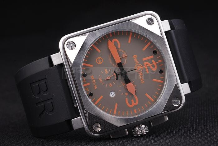 Replica  BR01-94 Beige-Orange Dial-br33