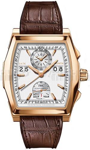  IWC Da Vinci IW376102 Mens Automatic Silver Swiss ETA 2824