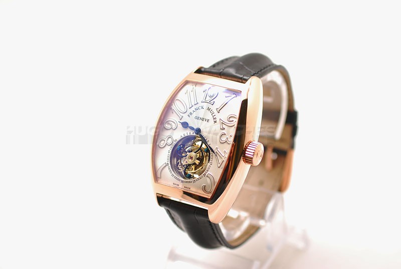 Swiss Franck Muller AETERNITAS 1 Tourbillon Replica 38.2mm Rose Gold20971