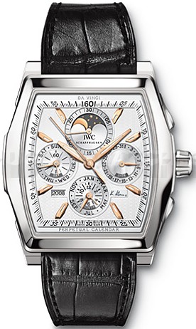 IWC Da Vinci IW376204 Mens Automatic Silver Swiss ETA 2824
