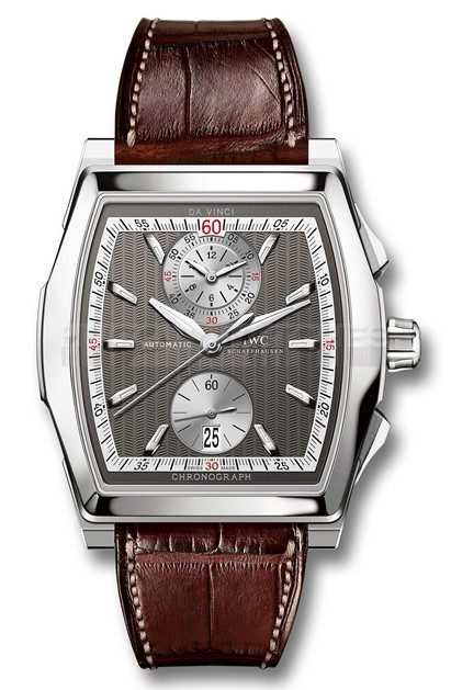 IWC Da Vinci IW376417 Mens Automatic Grey Swiss ETA 2824
