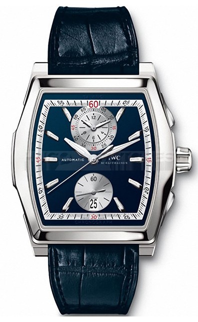  IWC Da Vinci IW376404 Mens Automatic Blue Swiss ETA 2824