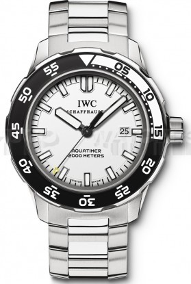  IWC Aquatimer IW356805 Mens Automatic White Swiss ETA 2824